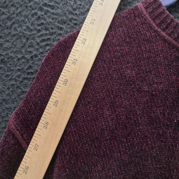 Perry Ellis Womens Sweater Purple Size Large Acrylic Blend Pullover Long Sleeve - Picture 15 of 16